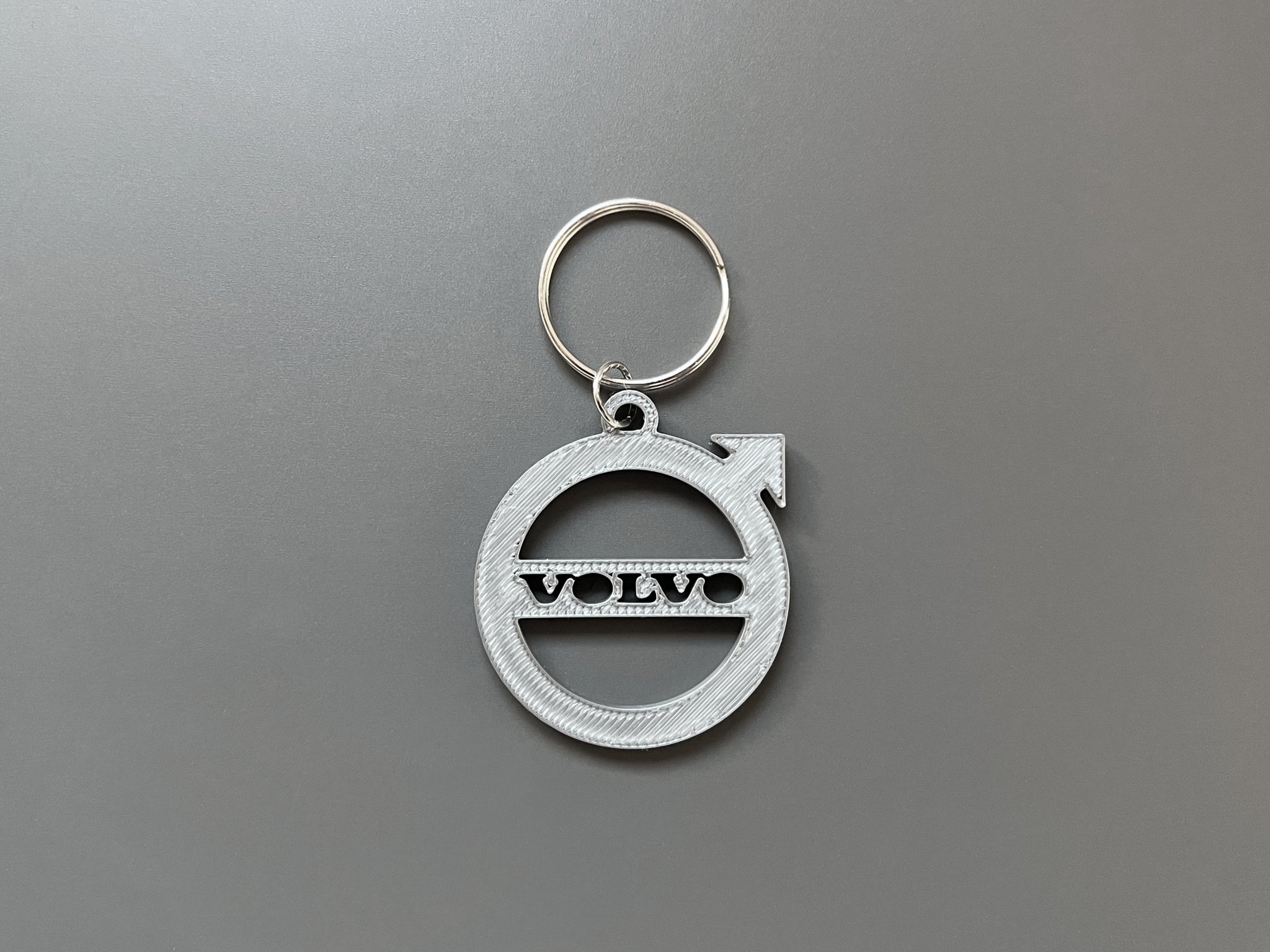 Tiêu đề Móc khóa Volvo Tóm tắt In 3D móc khóa thương hiệu Volv