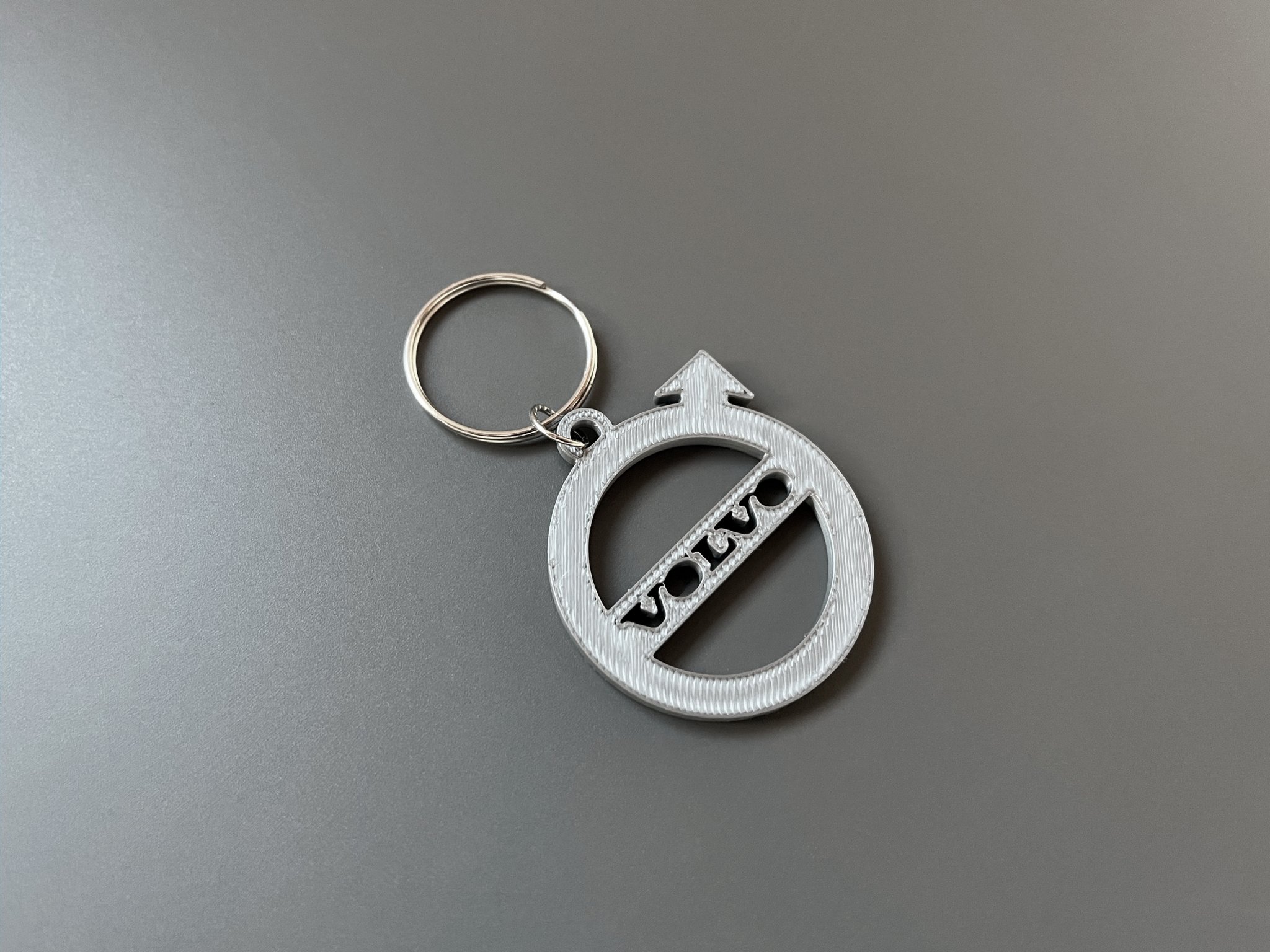 Tiêu đề Móc khóa Volvo Tóm tắt In 3D móc khóa thương hiệu Volv