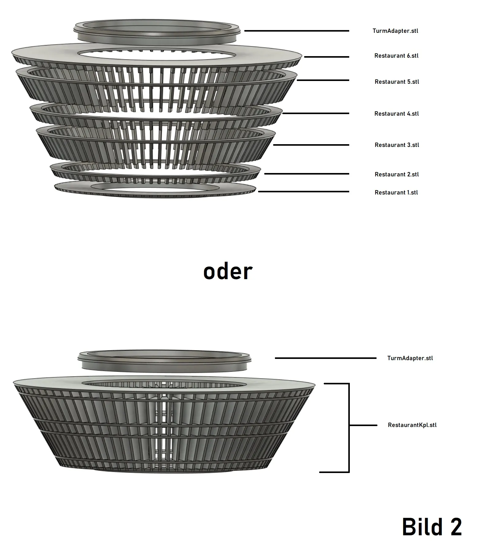 Tiêu đề Rheinturm RhineTower Tóm tắt 180cm 5ft 11in hoch Modell