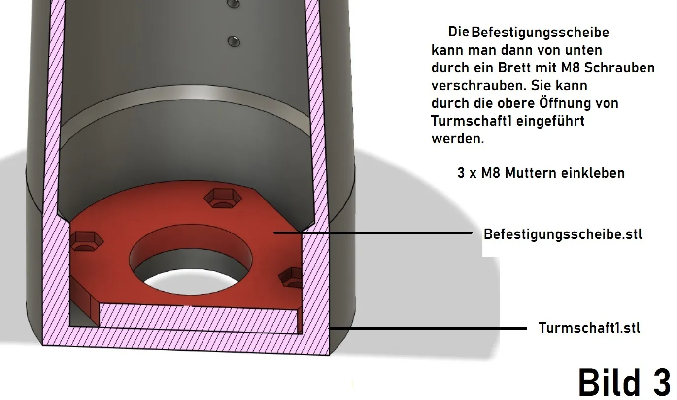 Tiêu đề Rheinturm RhineTower Tóm tắt 180cm 5ft 11in hoch Modell