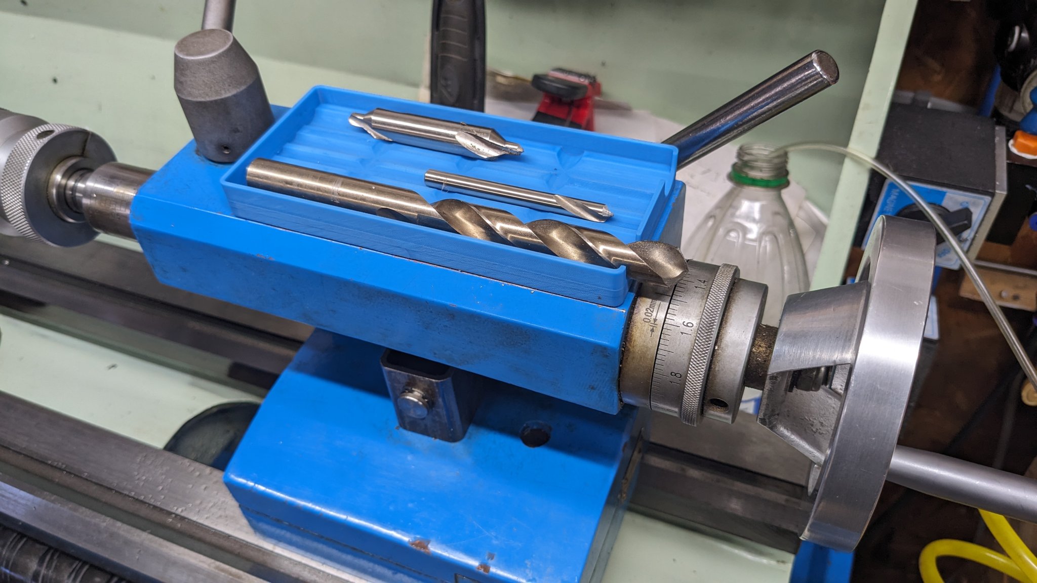 Lathe Tailstock Caddy