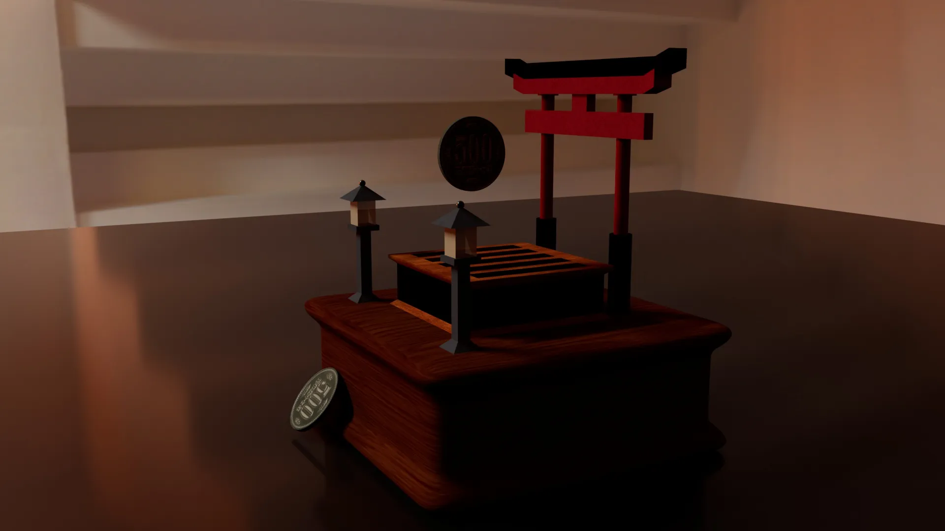 Tiêu đề Saisen Piggy Banks Tóm tắt Một chiếc hộp Saisen dựa tr