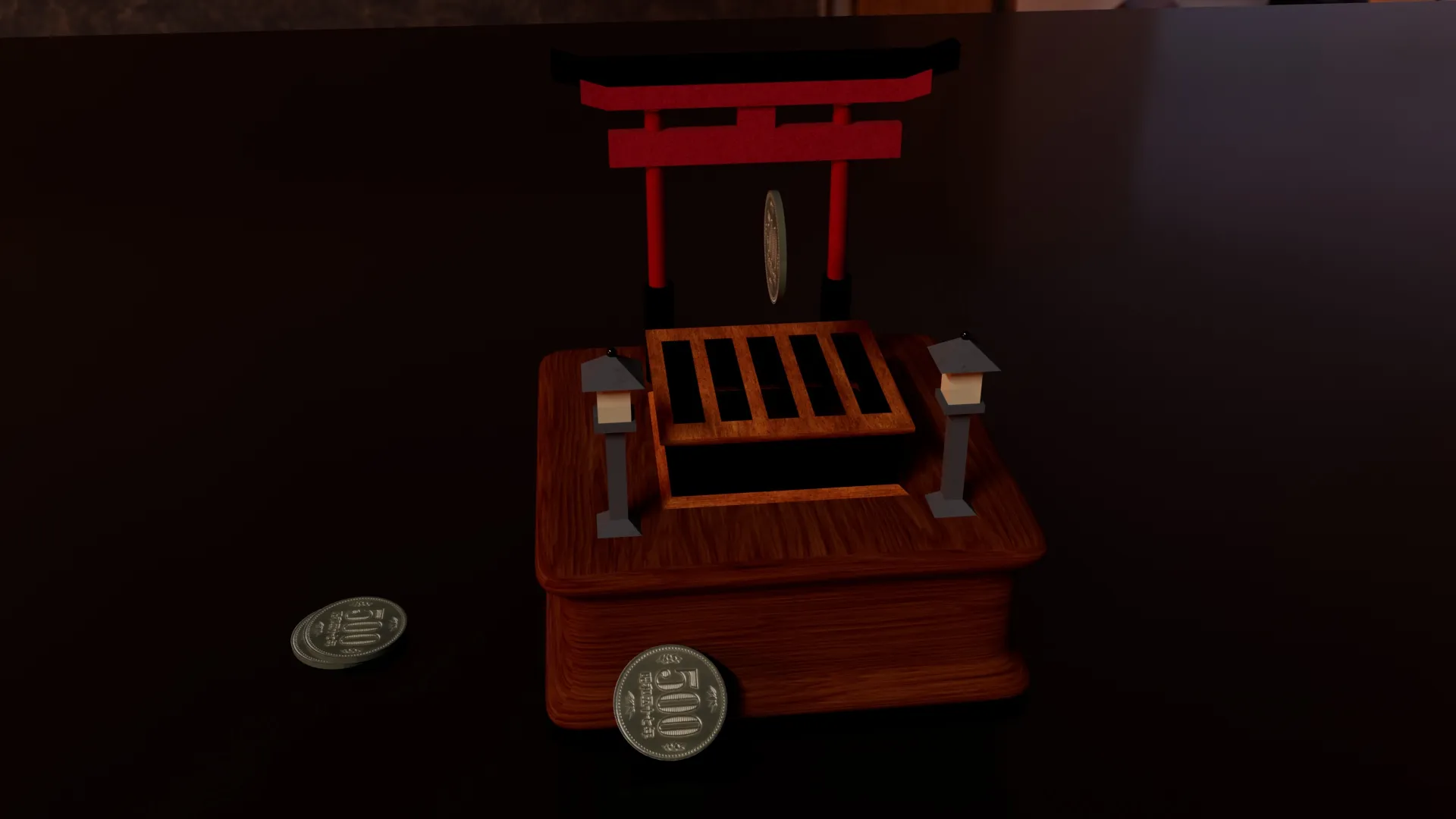 Tiêu đề Saisen Piggy Banks Tóm tắt Một chiếc hộp Saisen dựa tr