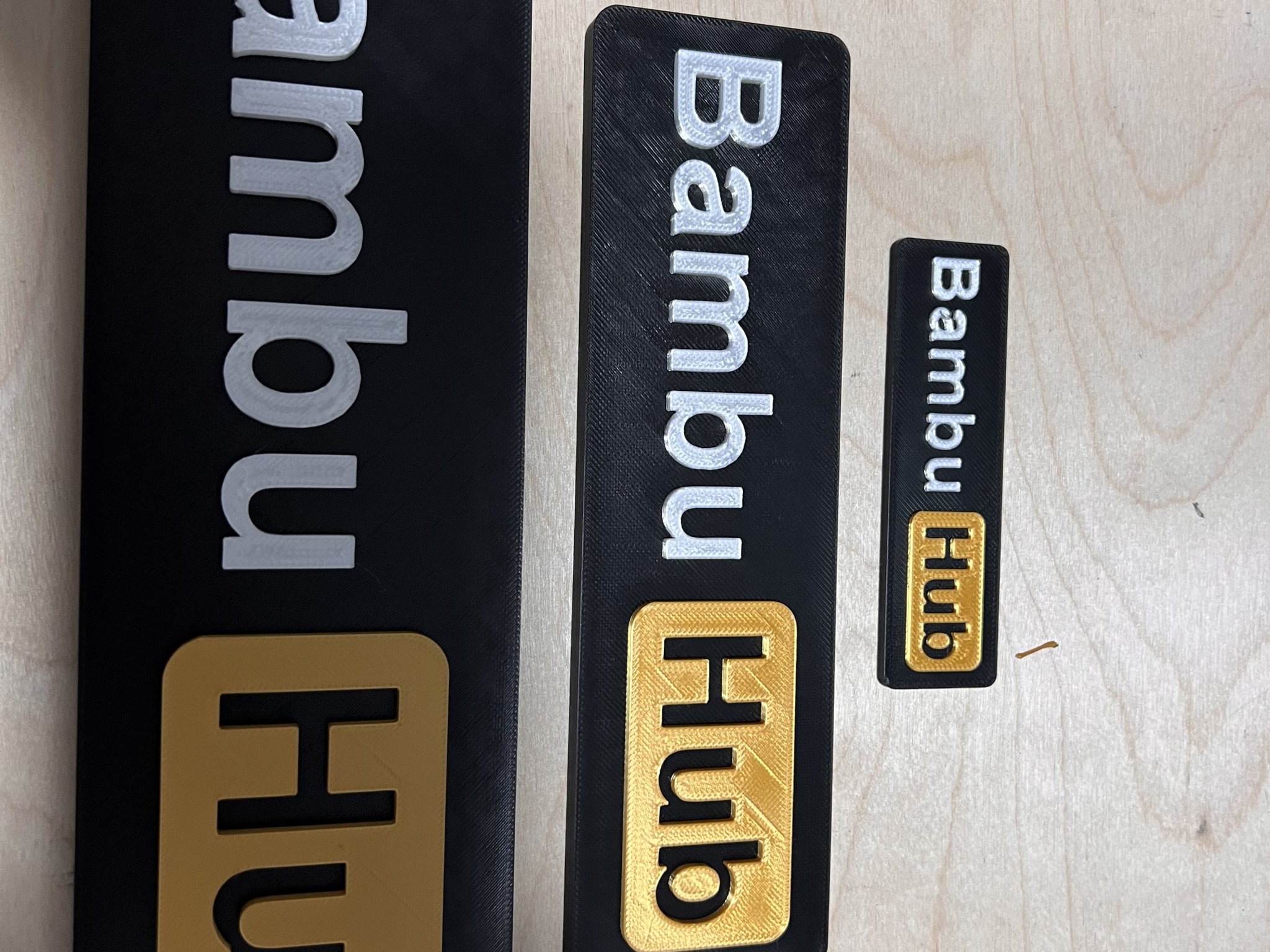 Biển hiệu Bambu Hub