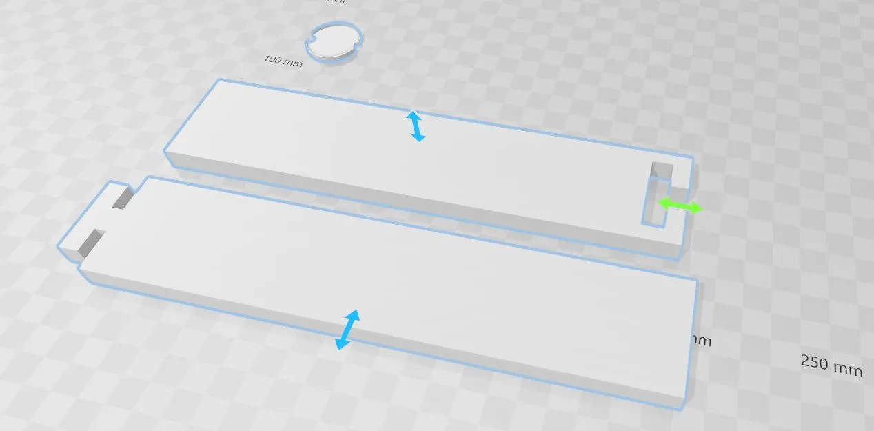 Nắp Che Trước và Nắp Thanh Dẫn Hướng XMAX3 QIDI