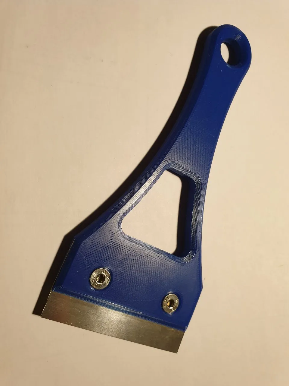 Stainless blade scraper