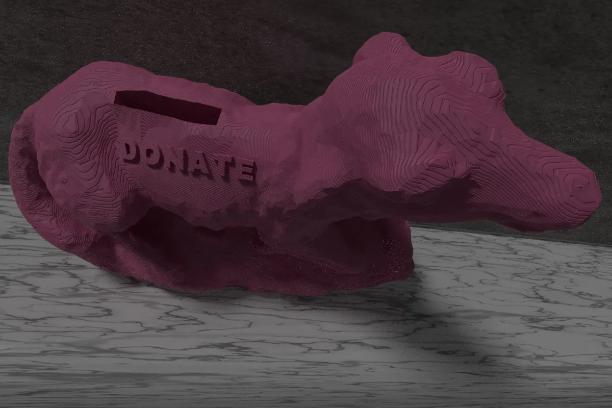 Children Animal Saving Box Sheep Style with Flex Bottom