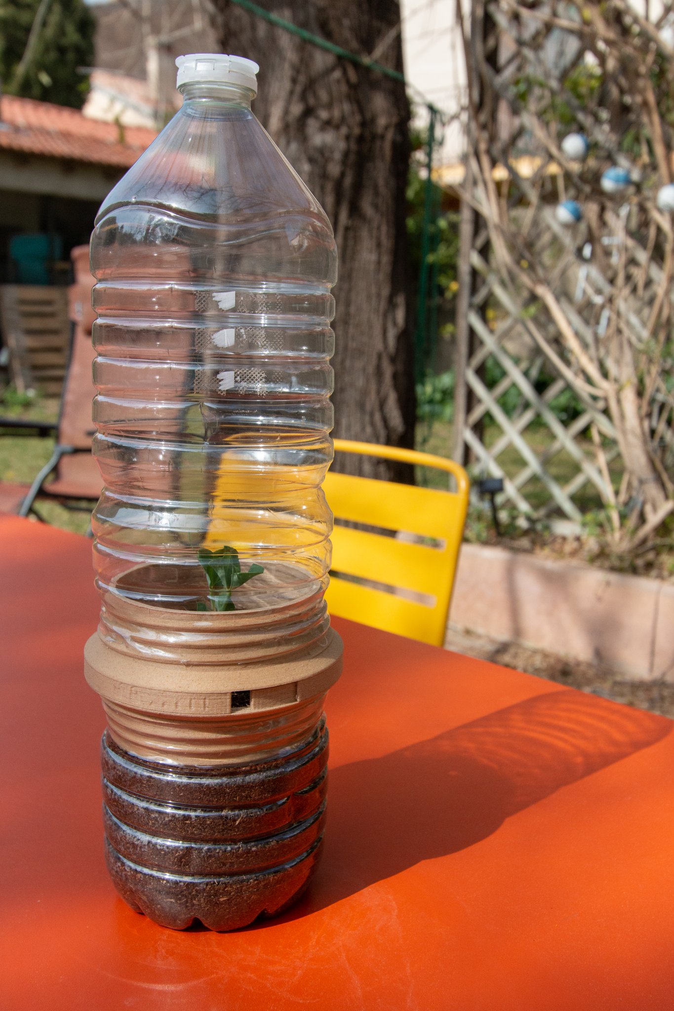 Tiêu đề Nhà kính mini Tóm tắt Tái chế chai lọ của bạn thàn