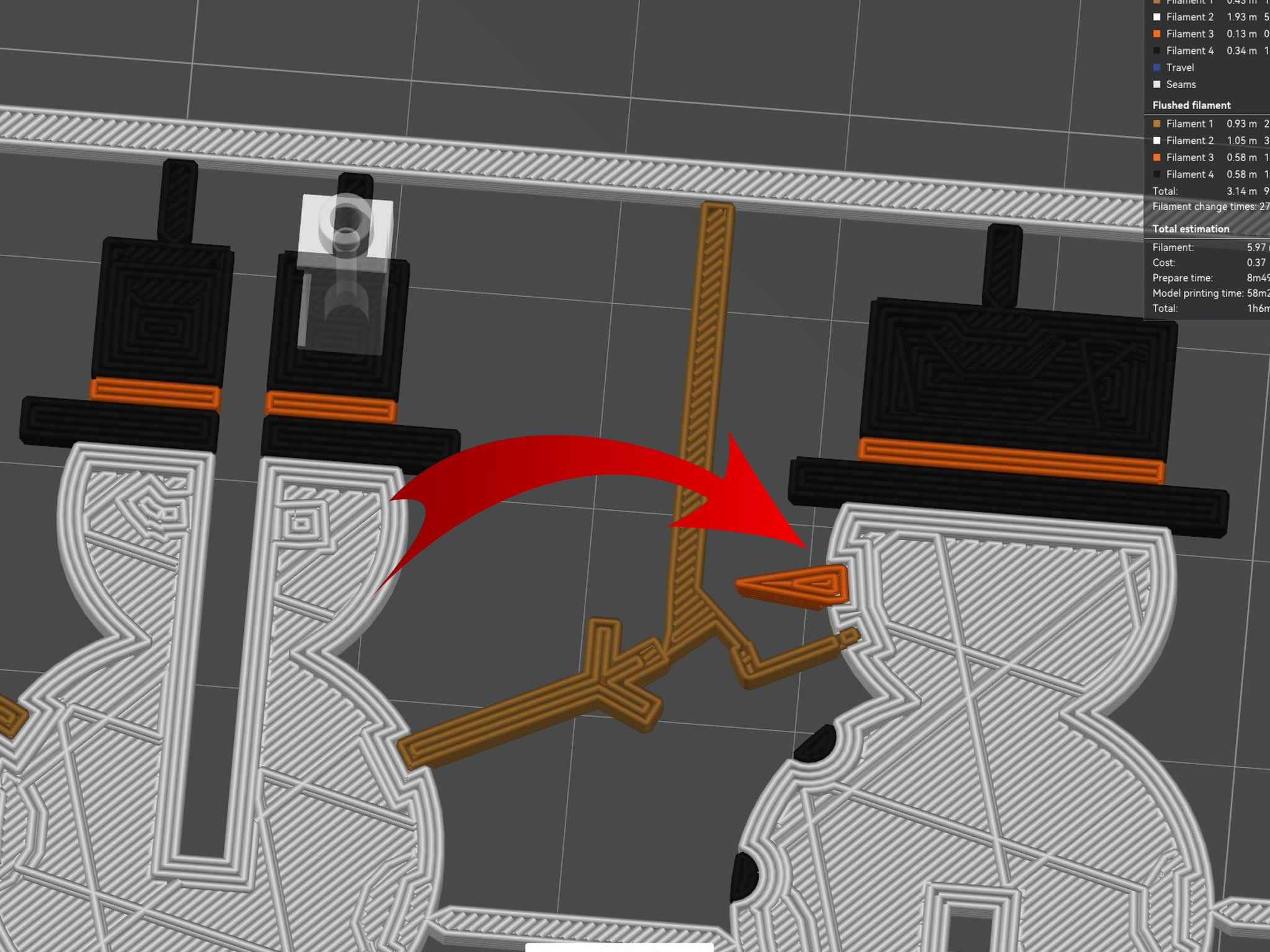 Bộ Kit Thiệp Giáng Sinh Người Tuyết