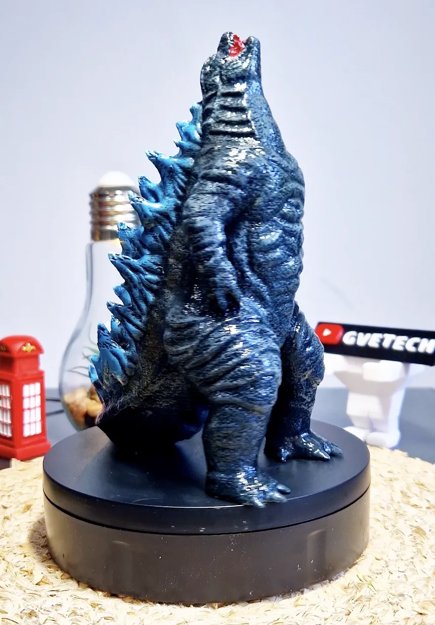 Tiêu đề Godzilla Tóm tắt Bản in 3D của Godzilla chuẩn bị trút