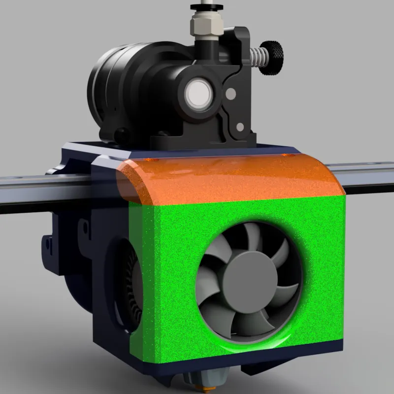 Tiêu đề Mjolnir - Hotend lắp ráp cho TwoTrees SP5 Sapphire Plus Tóm