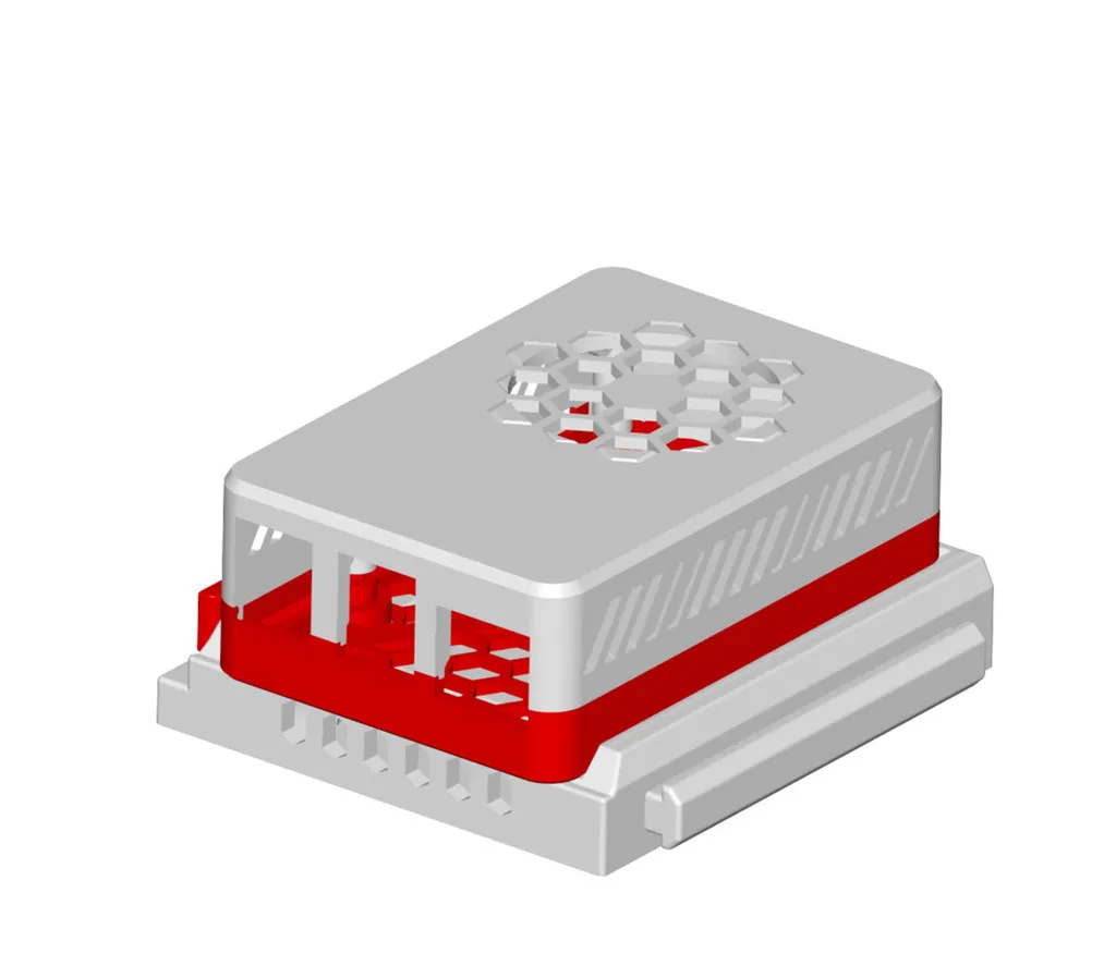 Tiêu đề Raspberry Pi 4 Quick Release Latching Mount phiên bản 2020 T-sl