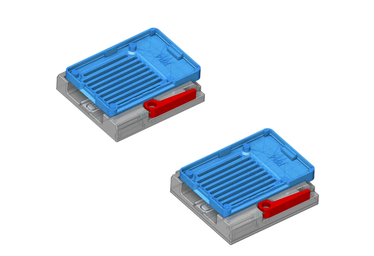 Tiêu đề Slide in Base for Sneaks Modul Snap Together Raspberry Pi 4 - Đ