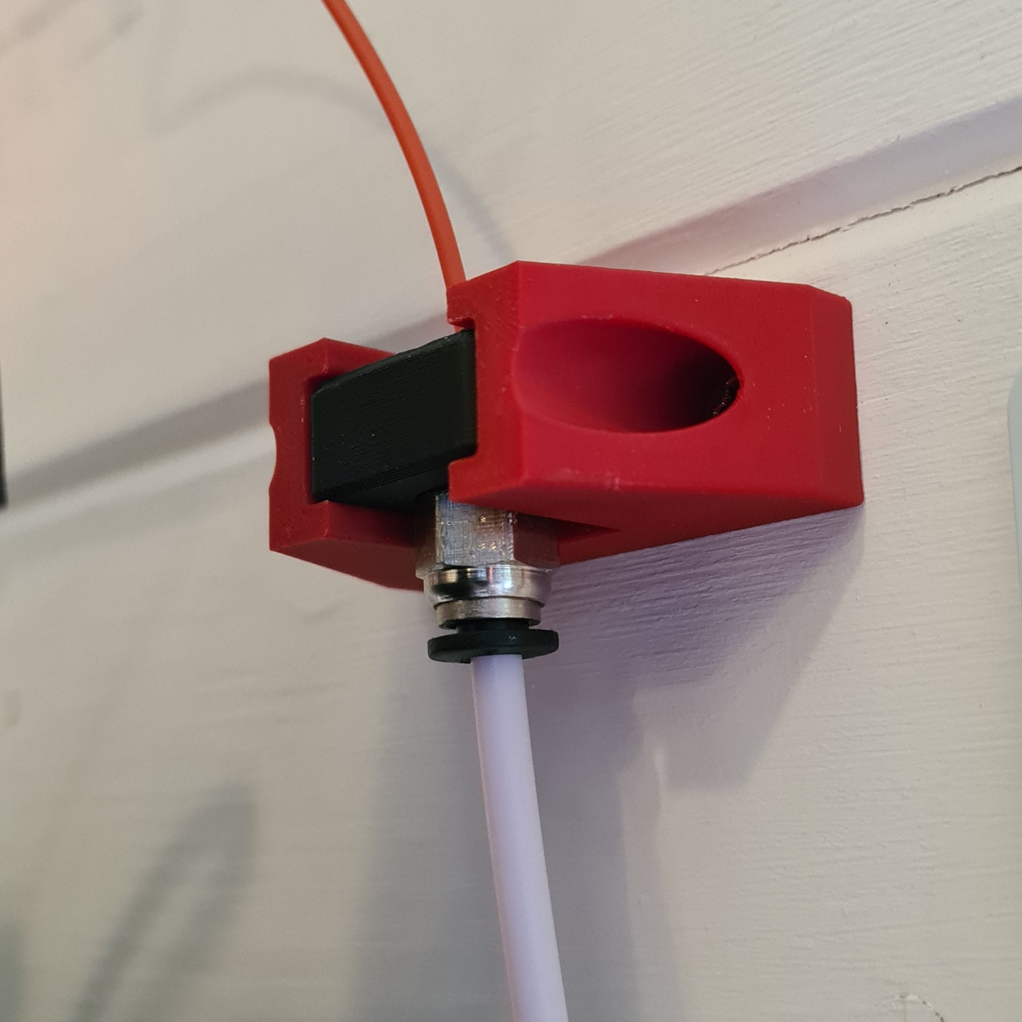 Wall Mounted PTFE Holder Designed for the Larger Screw Coupling