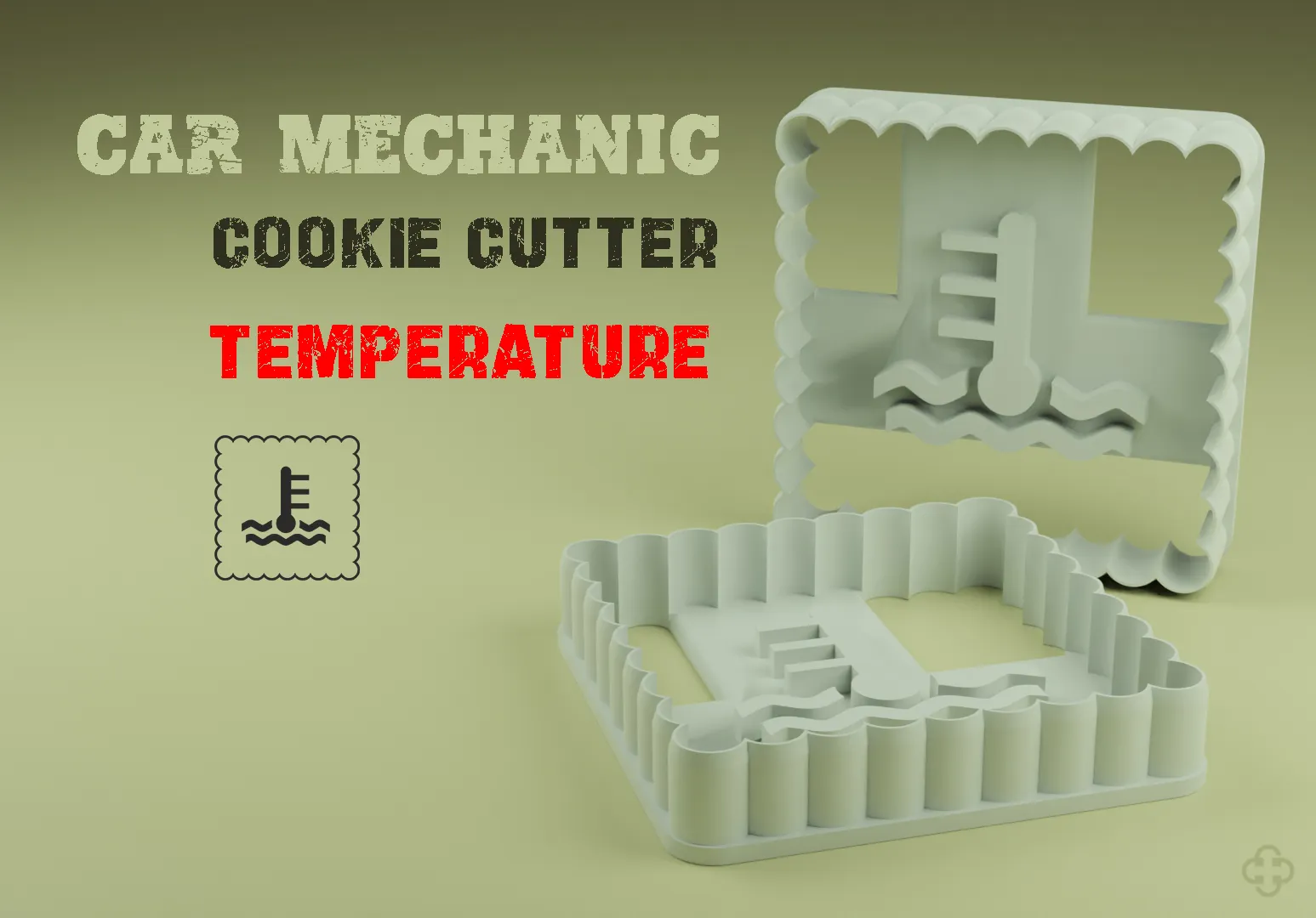 Tiêu đề Máy cắt bánh quy thợ sửa xe Nhiệt độ Tóm tắt B