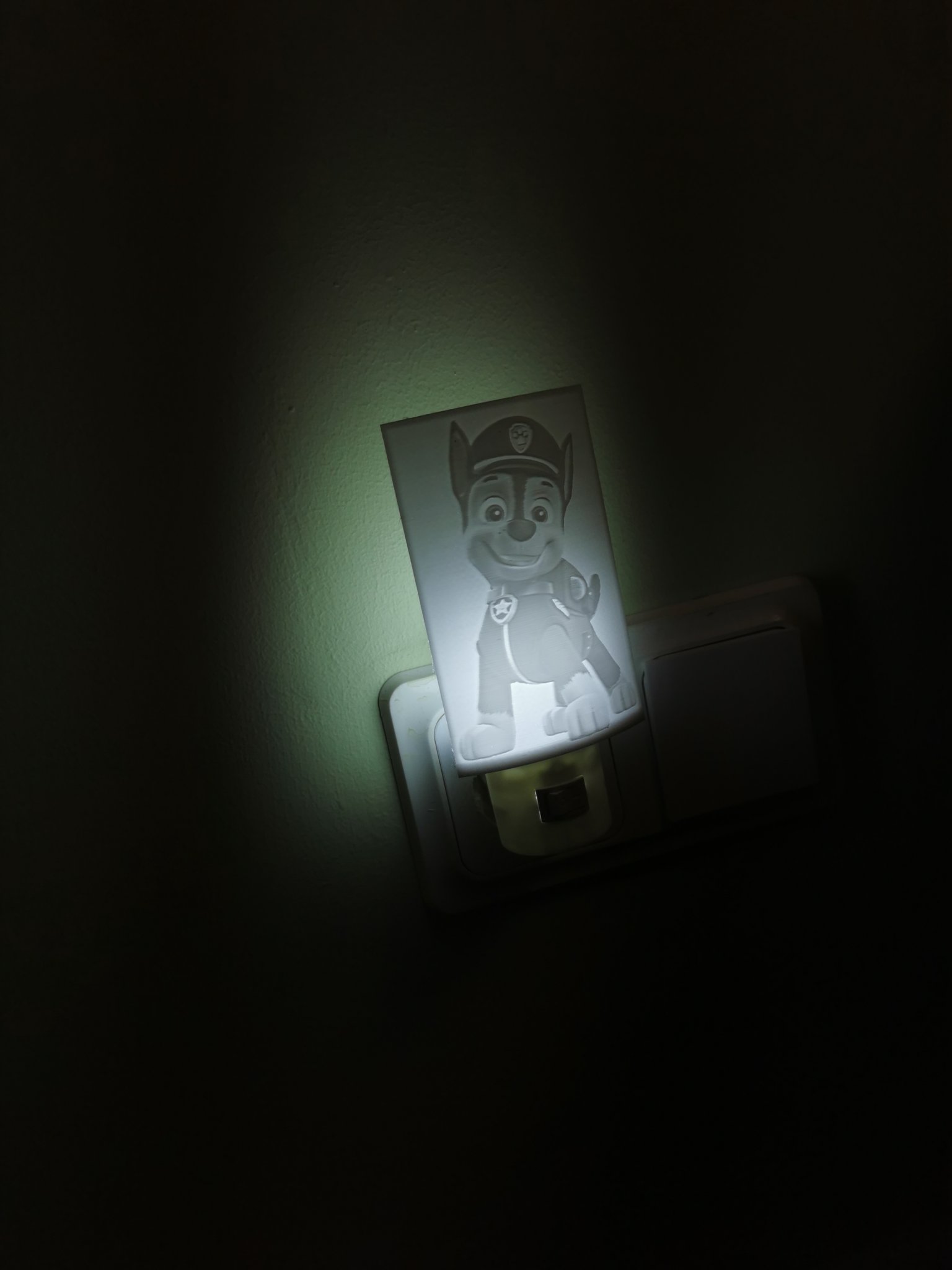 Tiêu đề Đèn ngủ lithophane PAW Control Tóm tắt Đèn ngủ nhỏ c