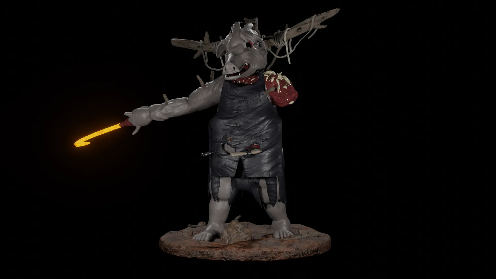 Nhân vật Boss Hunt Showdown - The Butcher