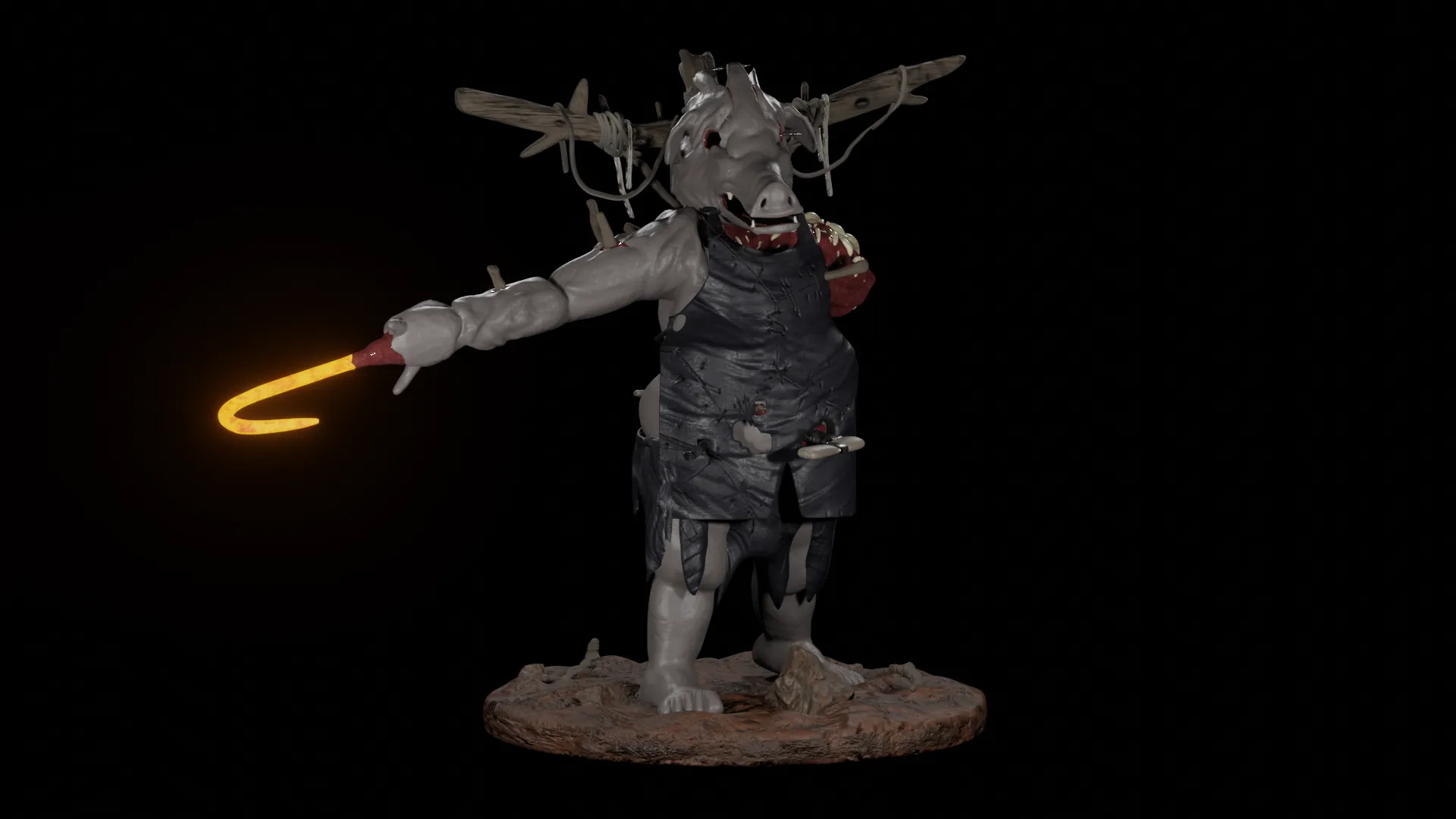 Nhân vật Boss Hunt Showdown - The Butcher