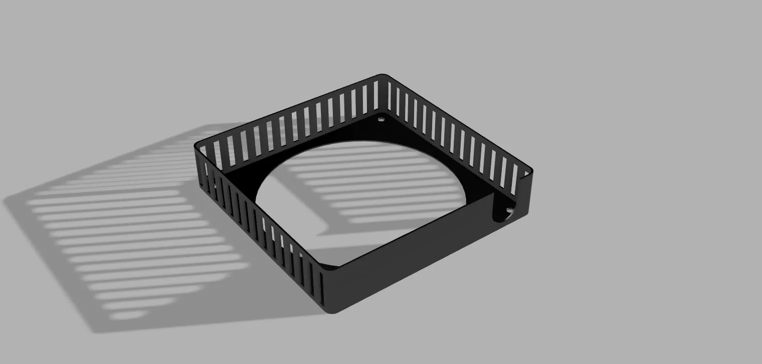 Tiêu đề Case cho quạt 140mm Tóm tắt Vỏ đơn giản cho quạt 140