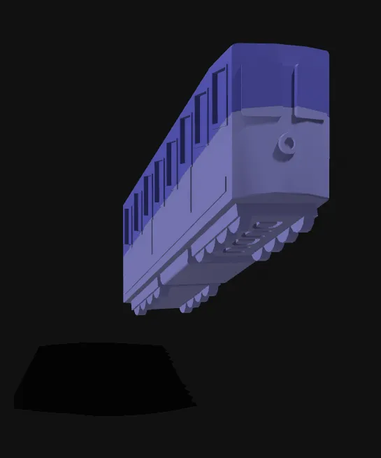 Mô Hình Tàu Kéo Núi Funicolar