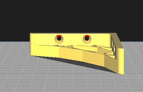 Giá đỡ có 4 lỗ để cố định