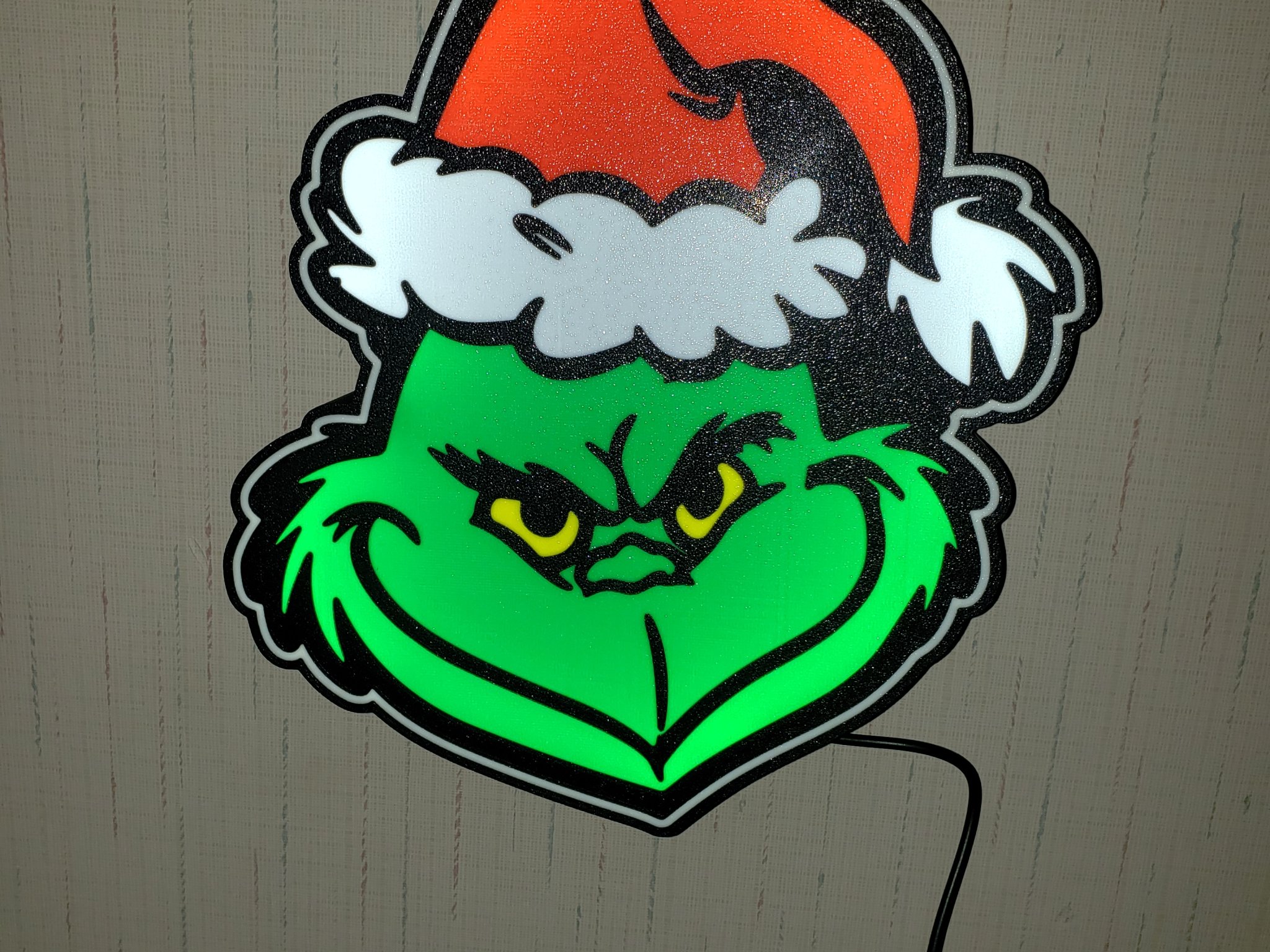 Hộp đèn Giáng sinh Grinch