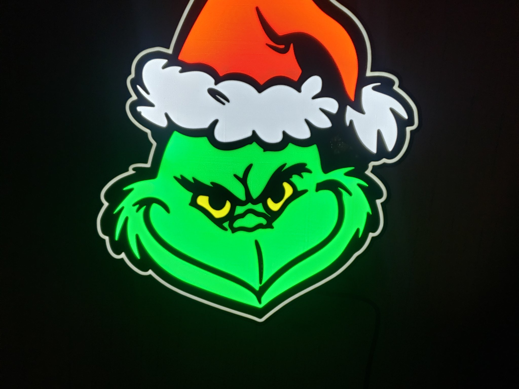 Hộp đèn Giáng sinh Grinch