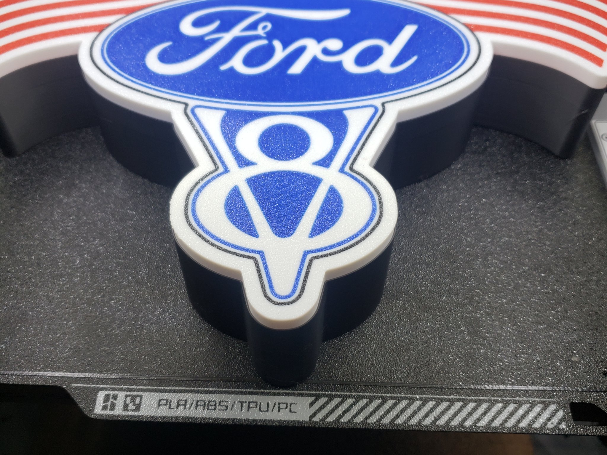 Tiêu đề Hộp đèn Ford Emblem V8 Tóm tắt Hộp đèn Chevy sẽ yêu