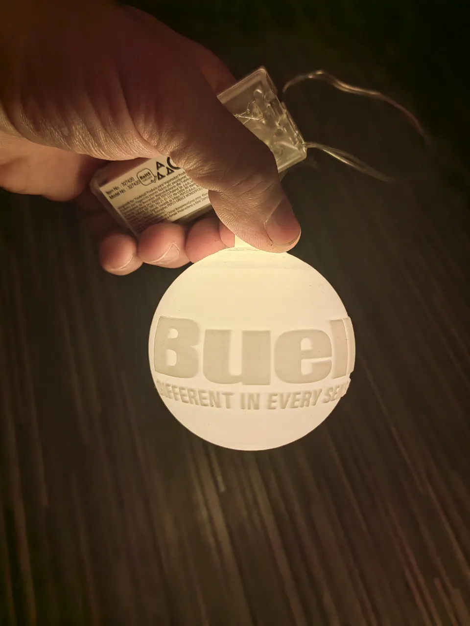 Tiêu đề Vánoční koule Buell litophane Tóm tắt Vánoční ozdoba p