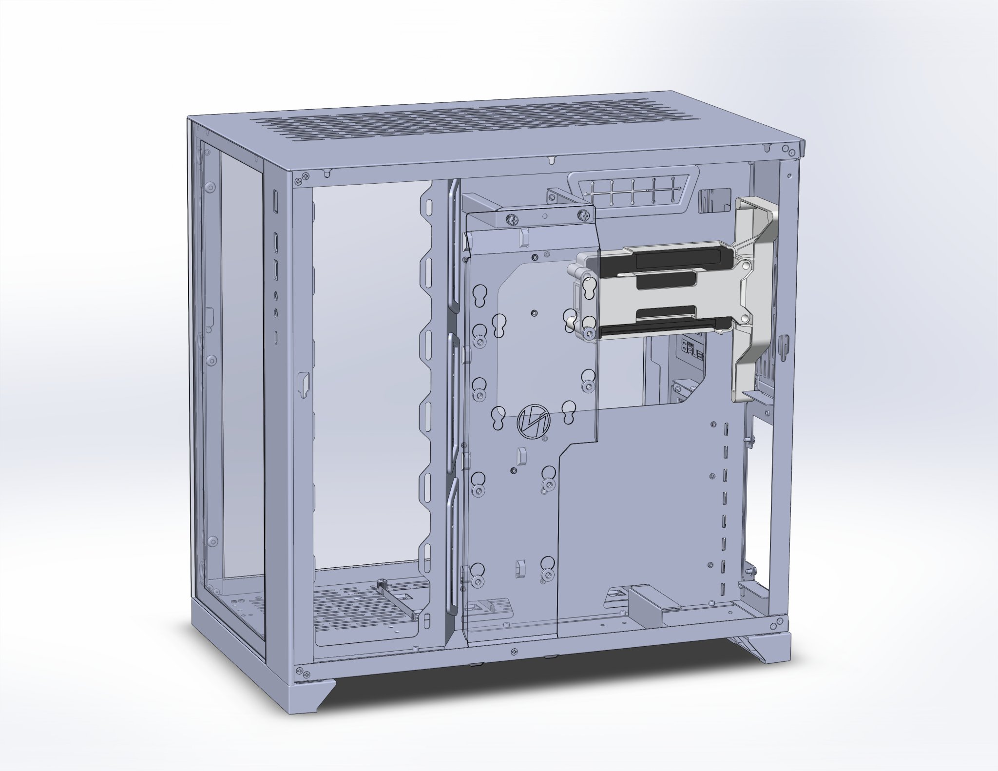Holder cho Corsair Commander Pro & LED node cho Lian Li o11 dynamic