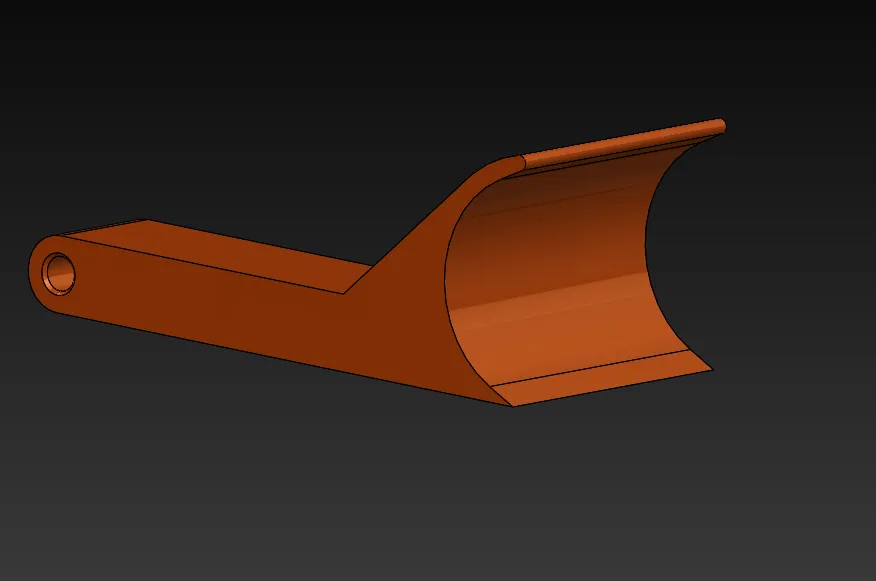 Scratch ice like a real snowplow