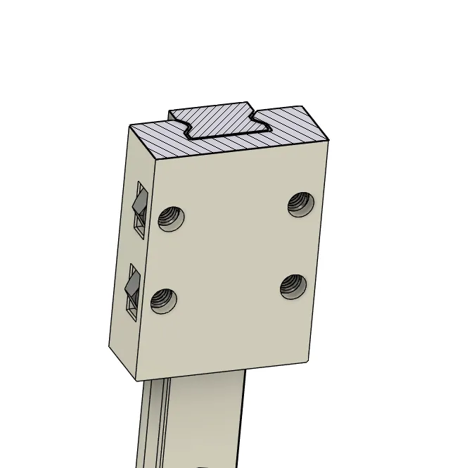 3D-printable MGN rails!