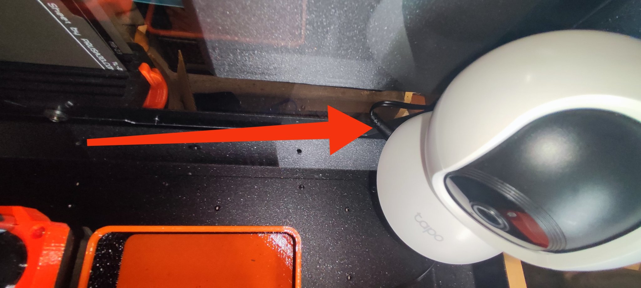 Tp-Link camera (C200, C210, etc.) mount for Prusa Enclosure