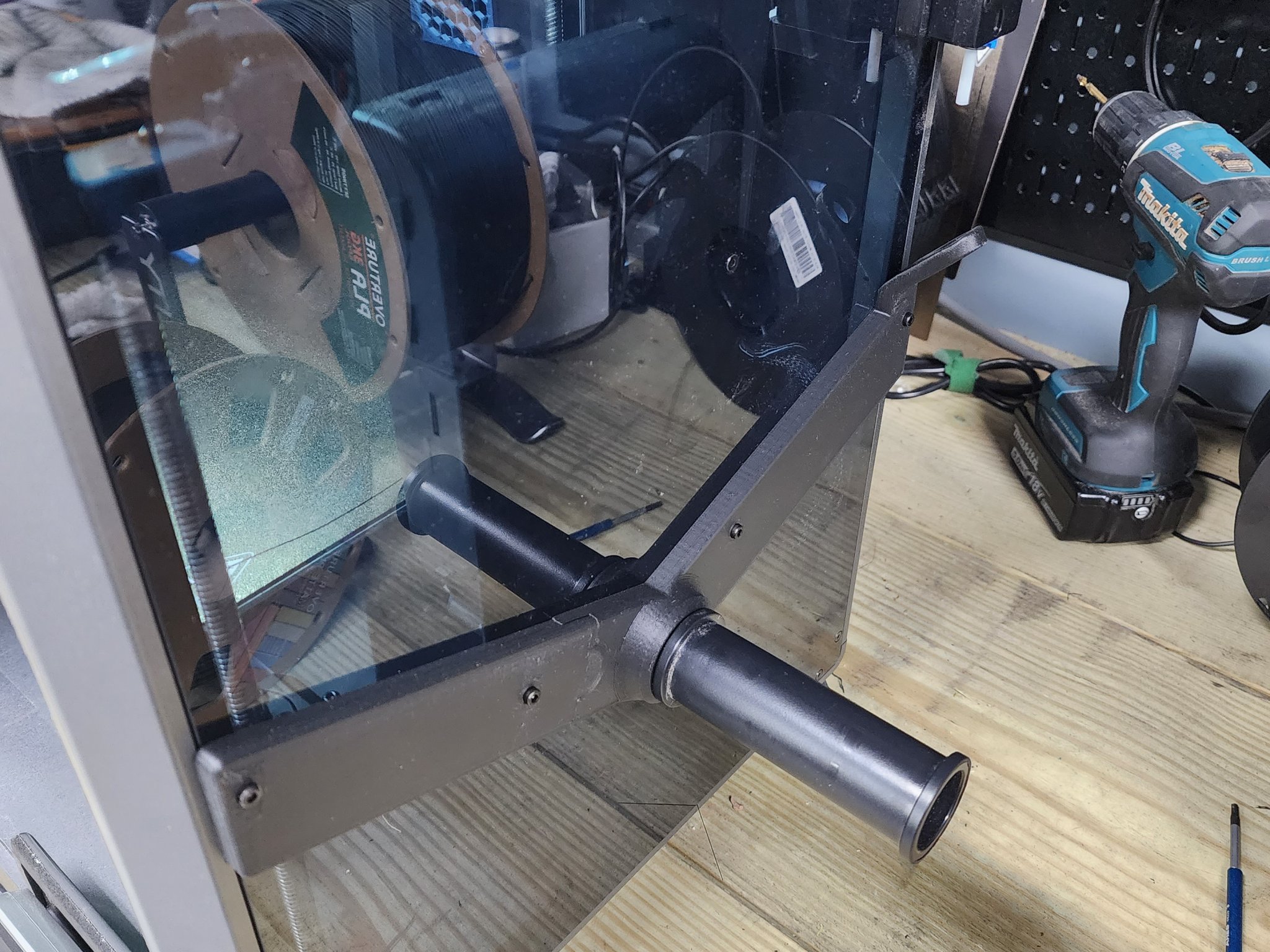 Tiêu đề Giá đỡ cuộn dây bên Creality K1 gia cố có hướng dẫn