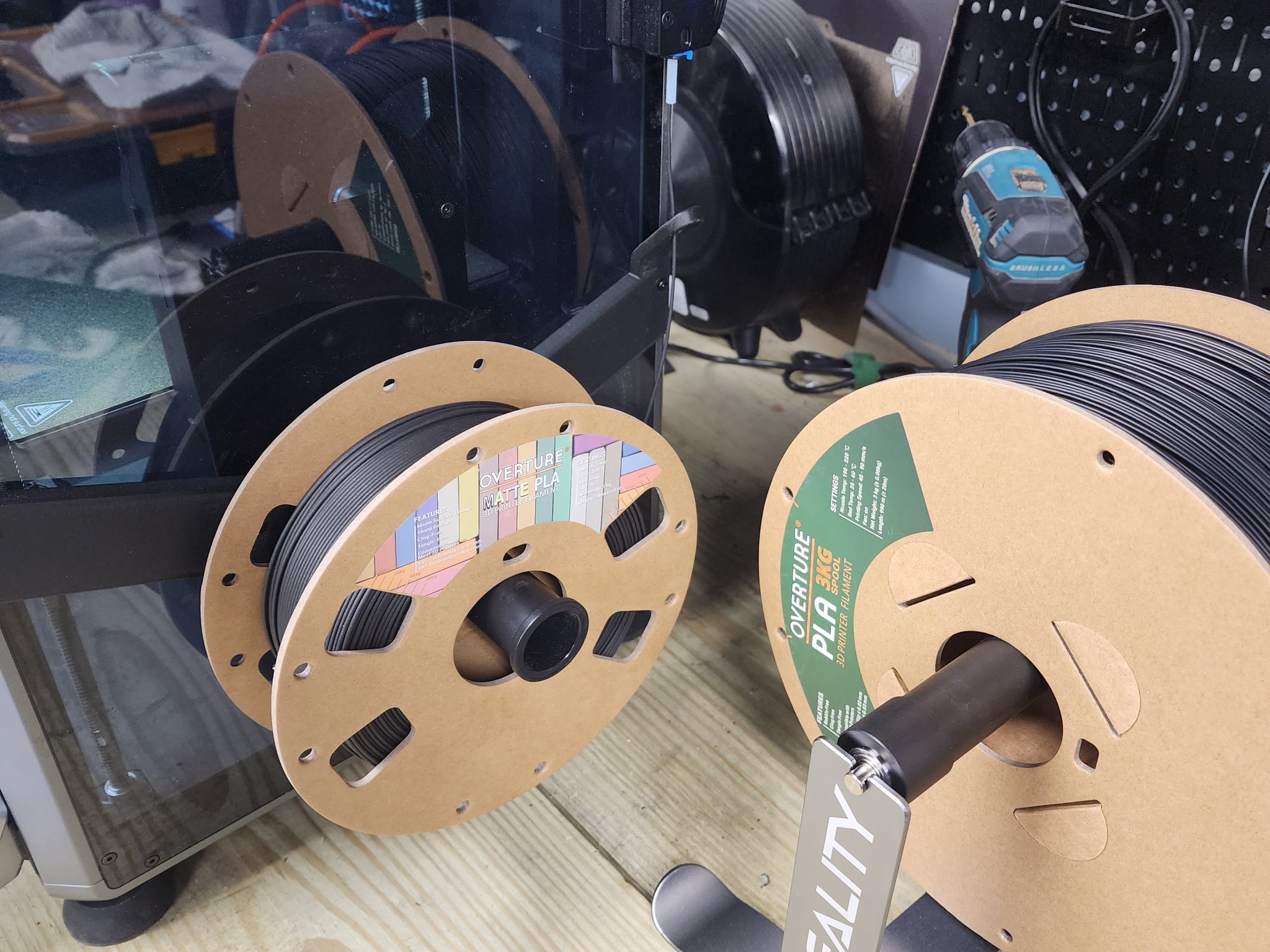 Tiêu đề Giá đỡ cuộn dây bên Creality K1 gia cố có hướng dẫn