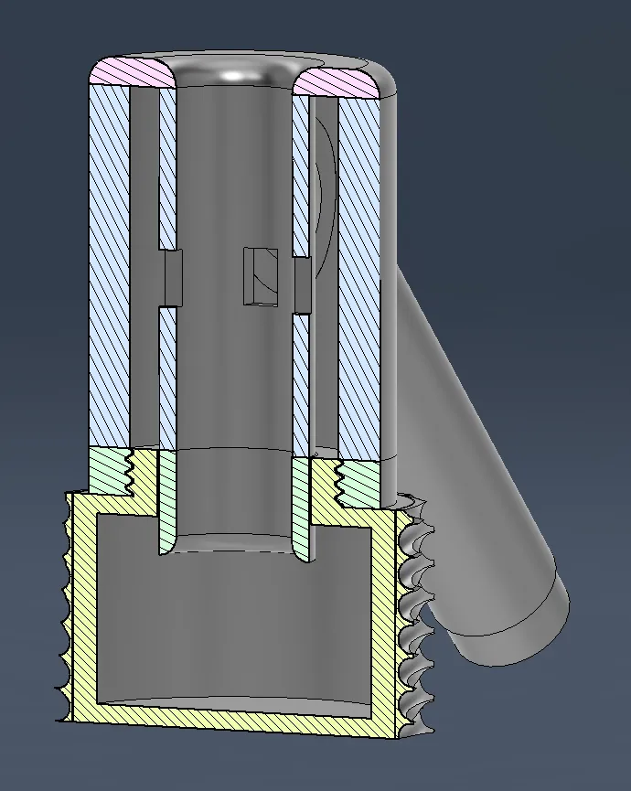 Chén Lọc Tàn 14mm Có Ngăn Chứa Tàn Có Thể Tháo Rời
