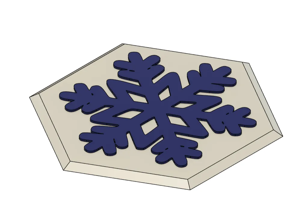 Tiêu đề Dụng cụ cạo đá hình lục giác hình bông tuyết Tóm