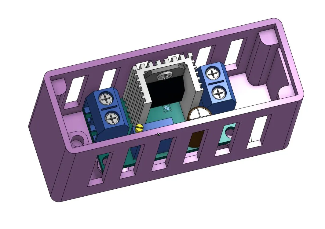 LM317 DC-DC Stepdown Adjustable Voltage Regulator case