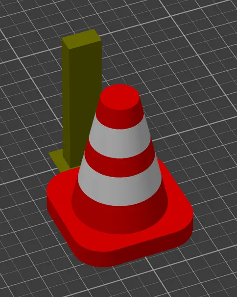 Pylon 2 farbig IDEX - Mô hình in 3D đa màu