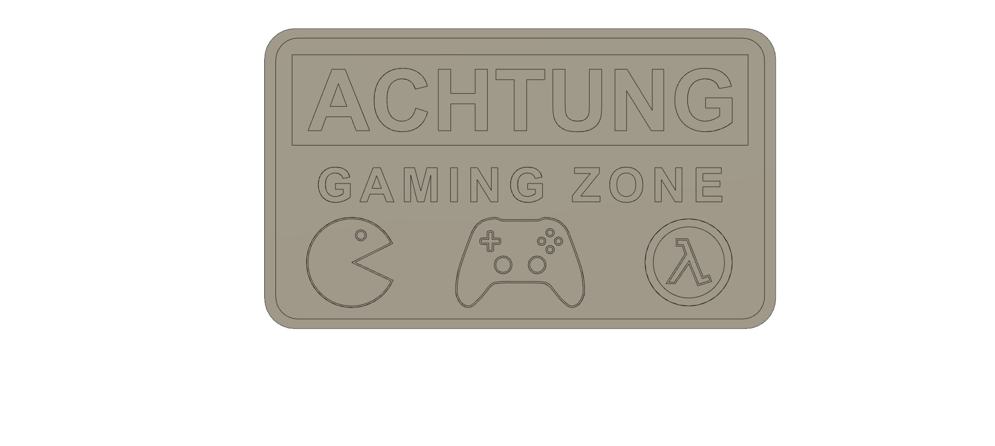Tiêu đề Schild Gamer Zone Tóm tắt Ein Schild für die Zimmertür dami