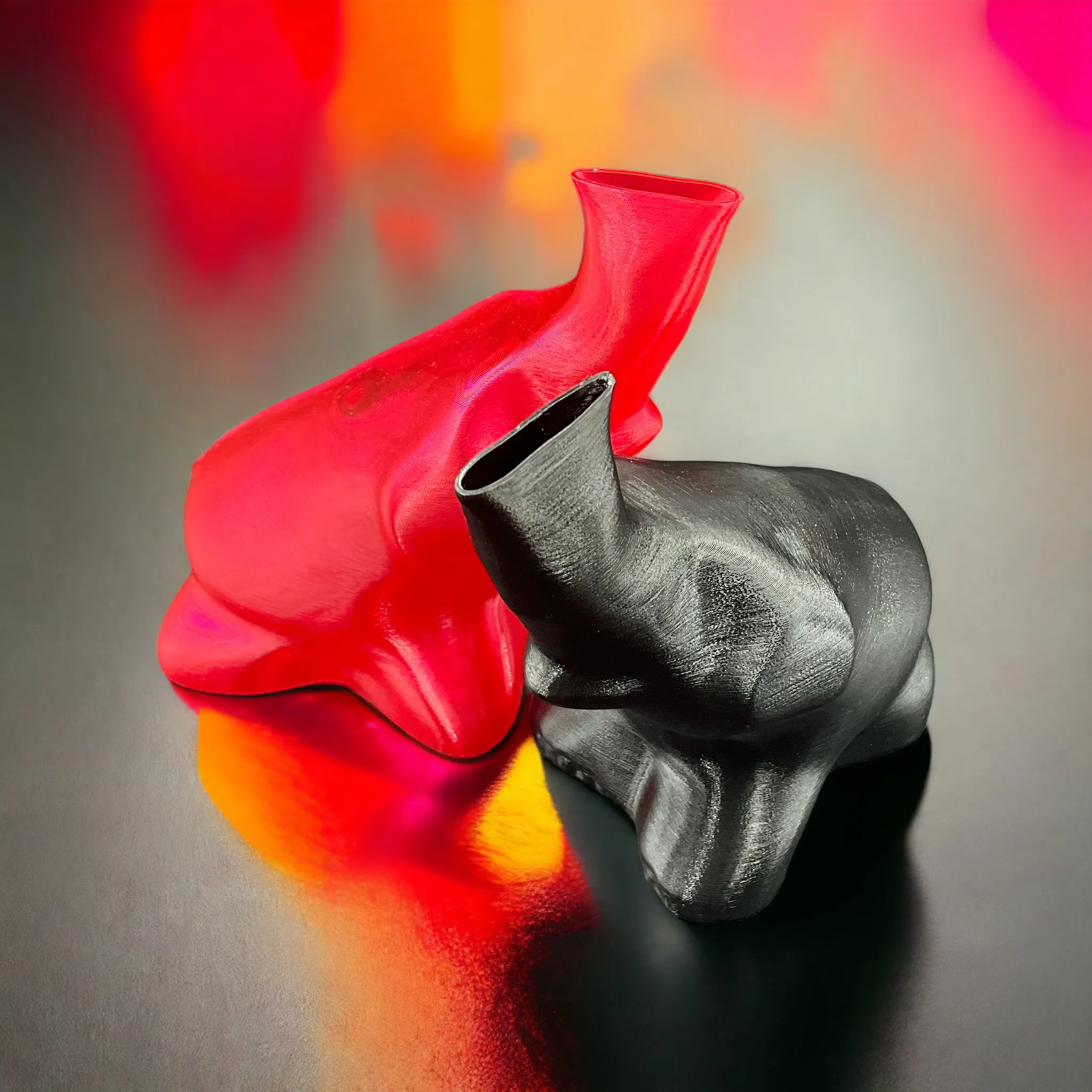 Tiêu đề Elegant Elephant Piggy Bank VASE MODE Tóm tắt In Rất Nhanh V