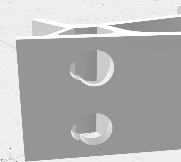 Xbox one controller mount with wall mounting holes