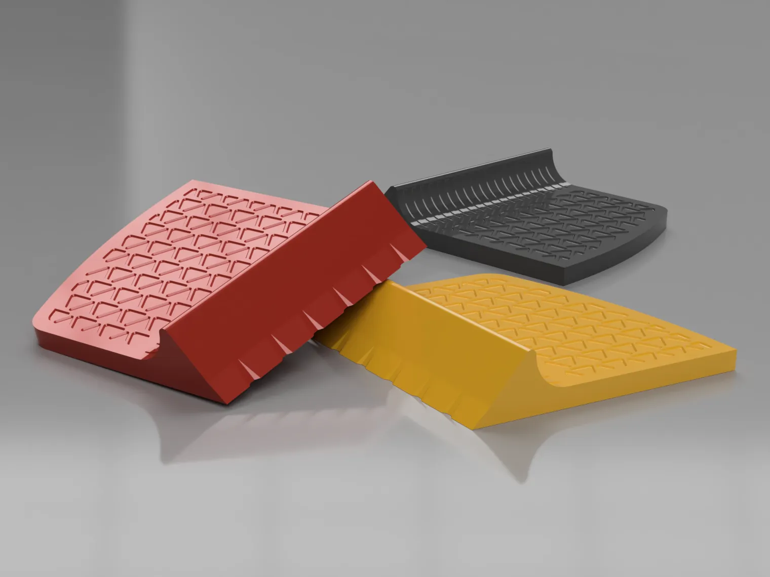 Ice Scraper - Finger Cover - No Supports