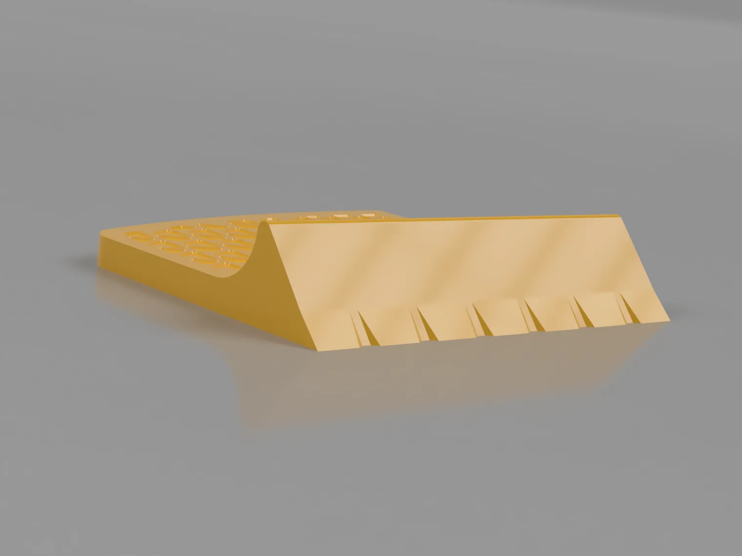 Ice Scraper - Finger Cover - No Supports