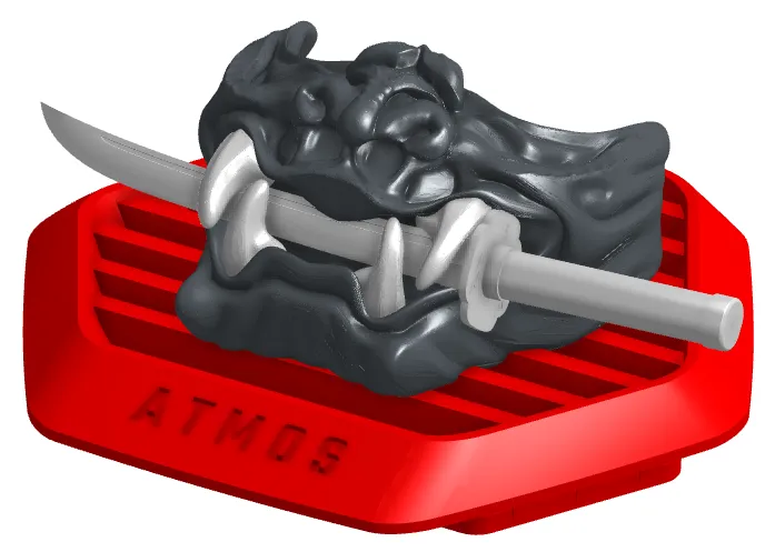 Mặt nạ Samurai Tanto ATMOS