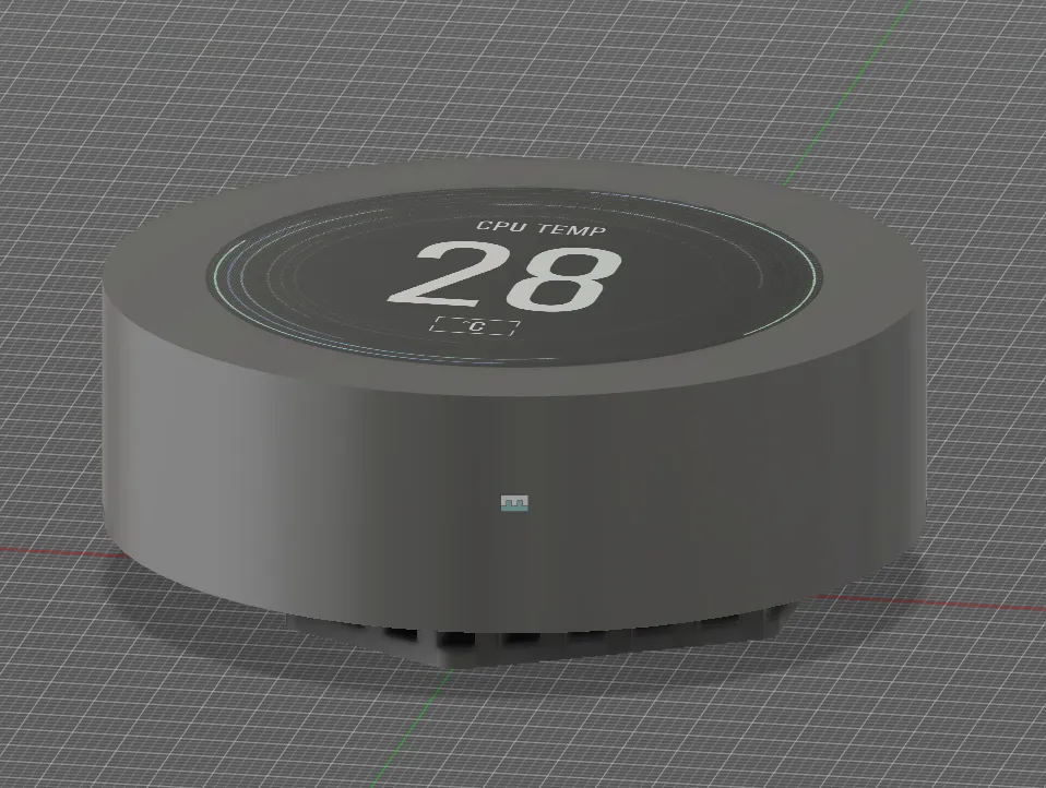 CoolerMaster MasterLiquid ATMOS Pimoroni Screen