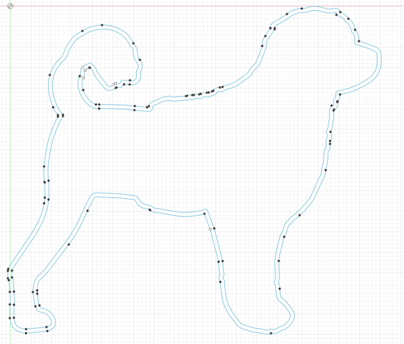 Khuôn cắt bánh quy PWD (Portuguese Water Dog)