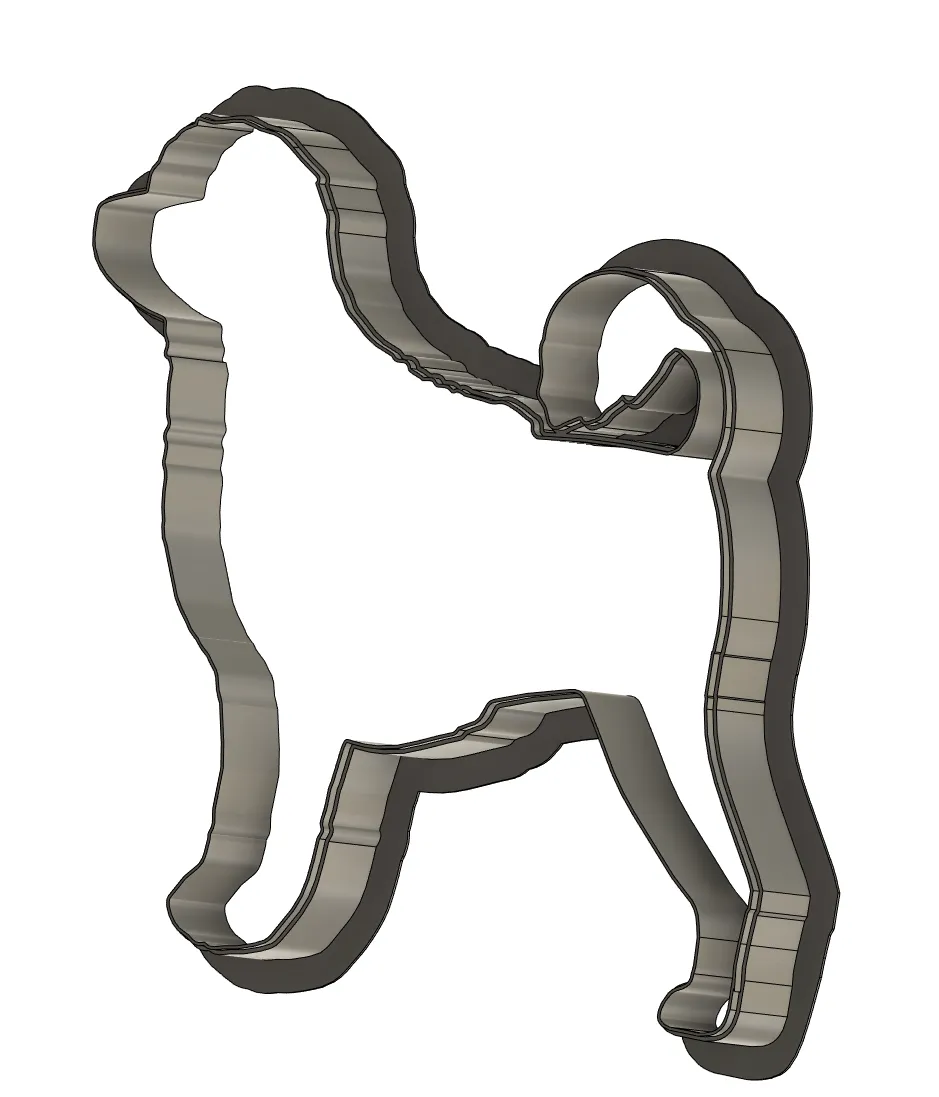 Khuôn cắt bánh quy PWD (Portuguese Water Dog)