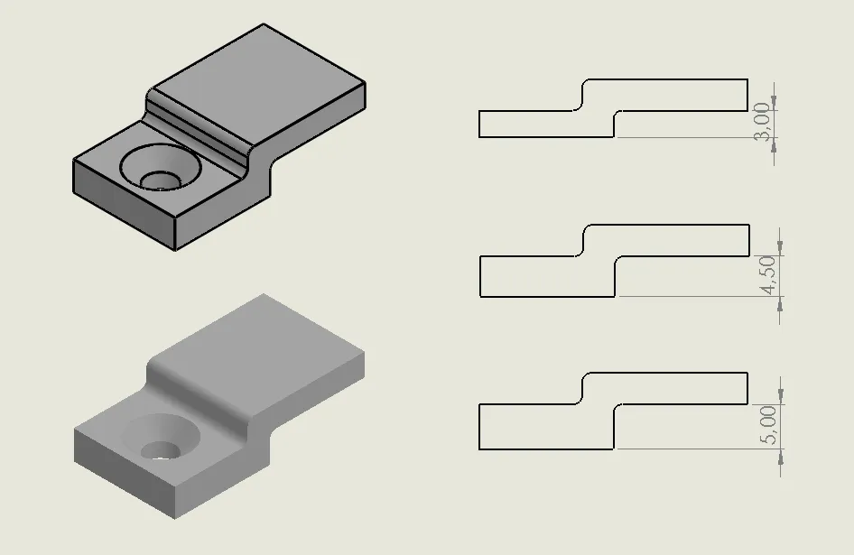 Tiêu đề Miếng treo gương Tóm tắt Vui lòng đo độ dày gương