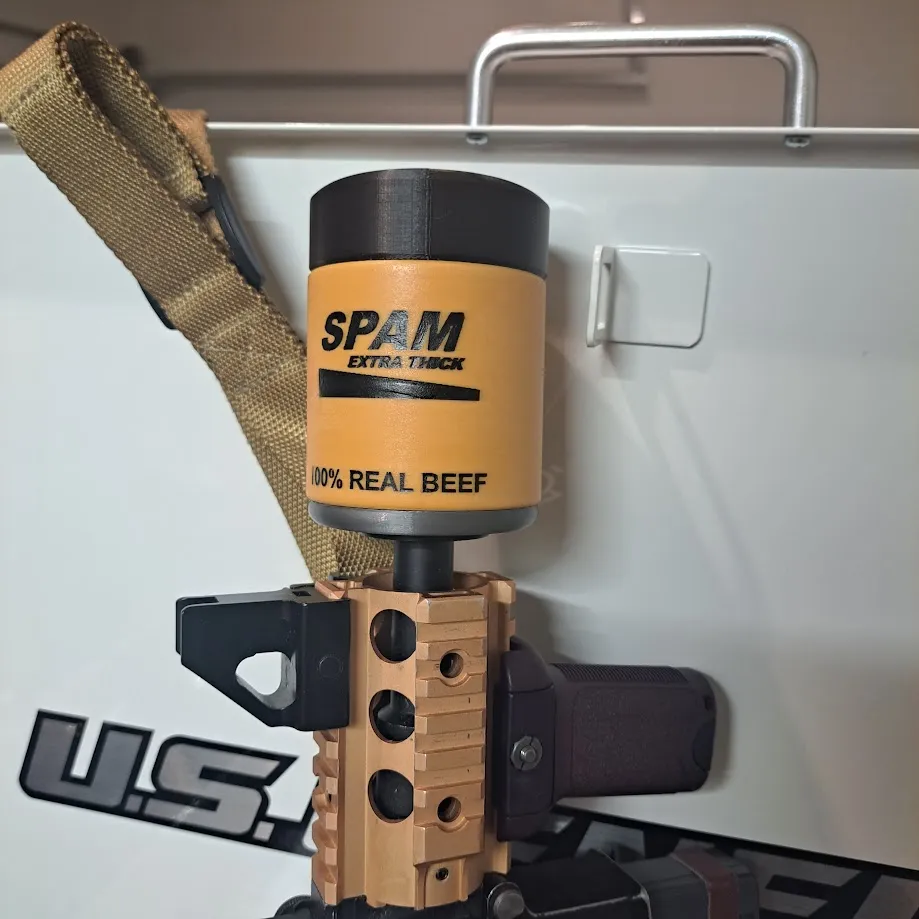 "SPAM" Airsoft Non-Suppressing Muzzle Device